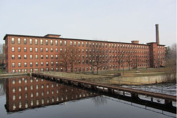 Boston Manufacturing Company in Waltham Massachusetts - Newton Deck Builders