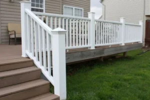 Check the Railing and Stairs - Newton Deck Builders, MA