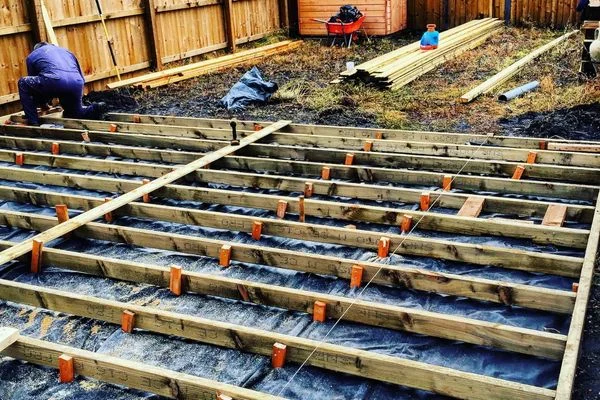 Examine the Joists for Rot - Newton Deck Builders