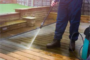 Choosing the Right Cleaning Method - Newton Deck Builders