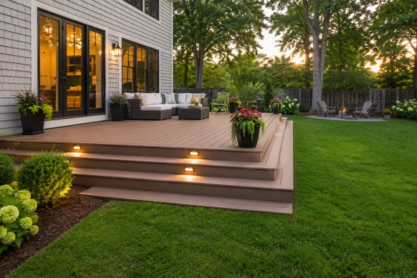 Deck Without Railing in Newton, MA: Ideas, Code & What’s Allowed