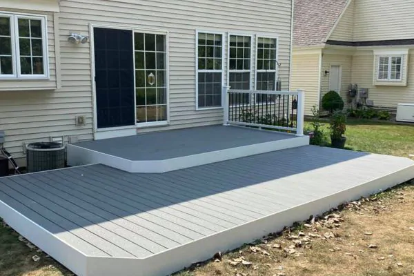 The Advantages of A Deck Without Any Railing - Newton Deck Builders
