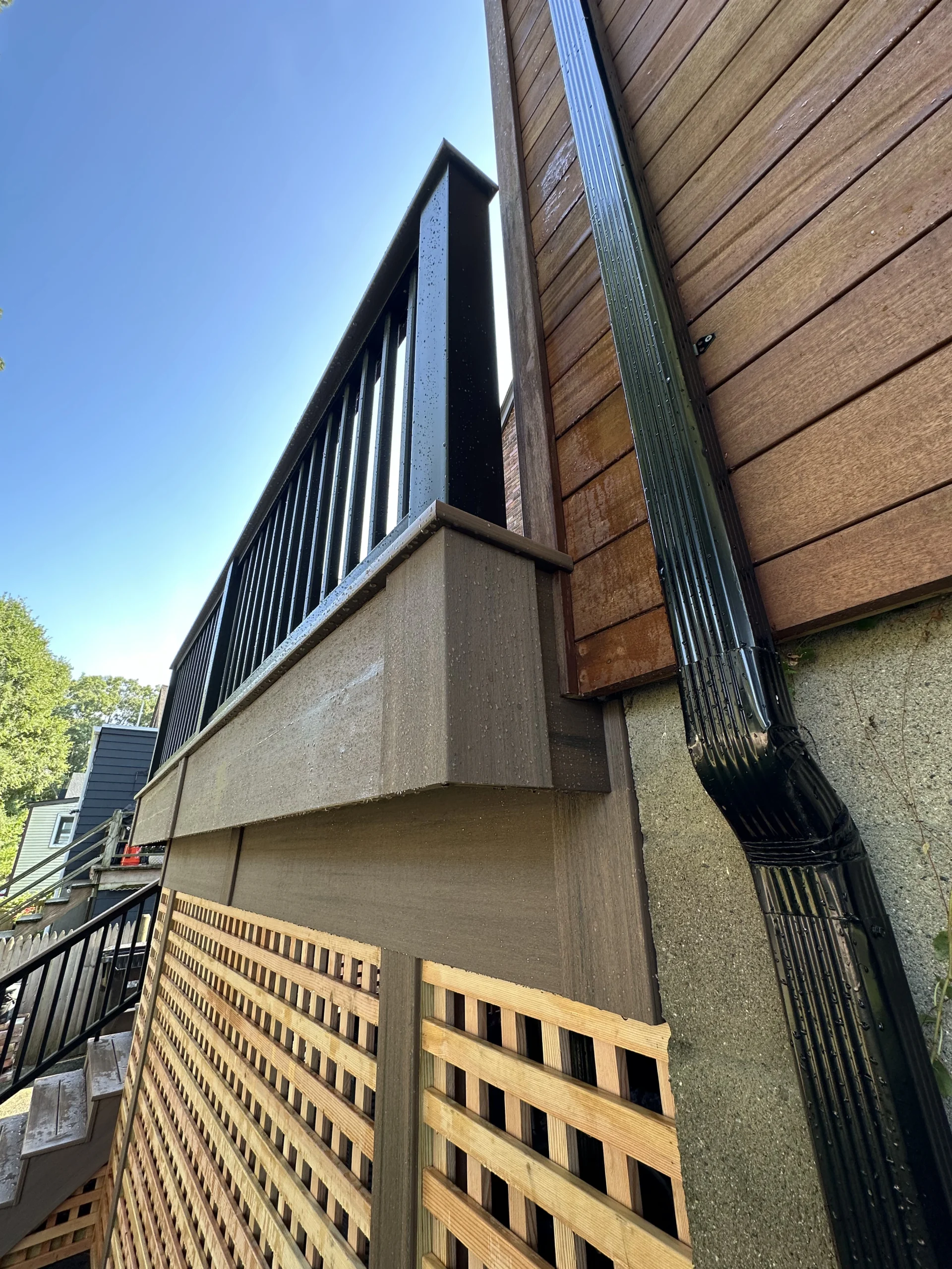 lattice installation