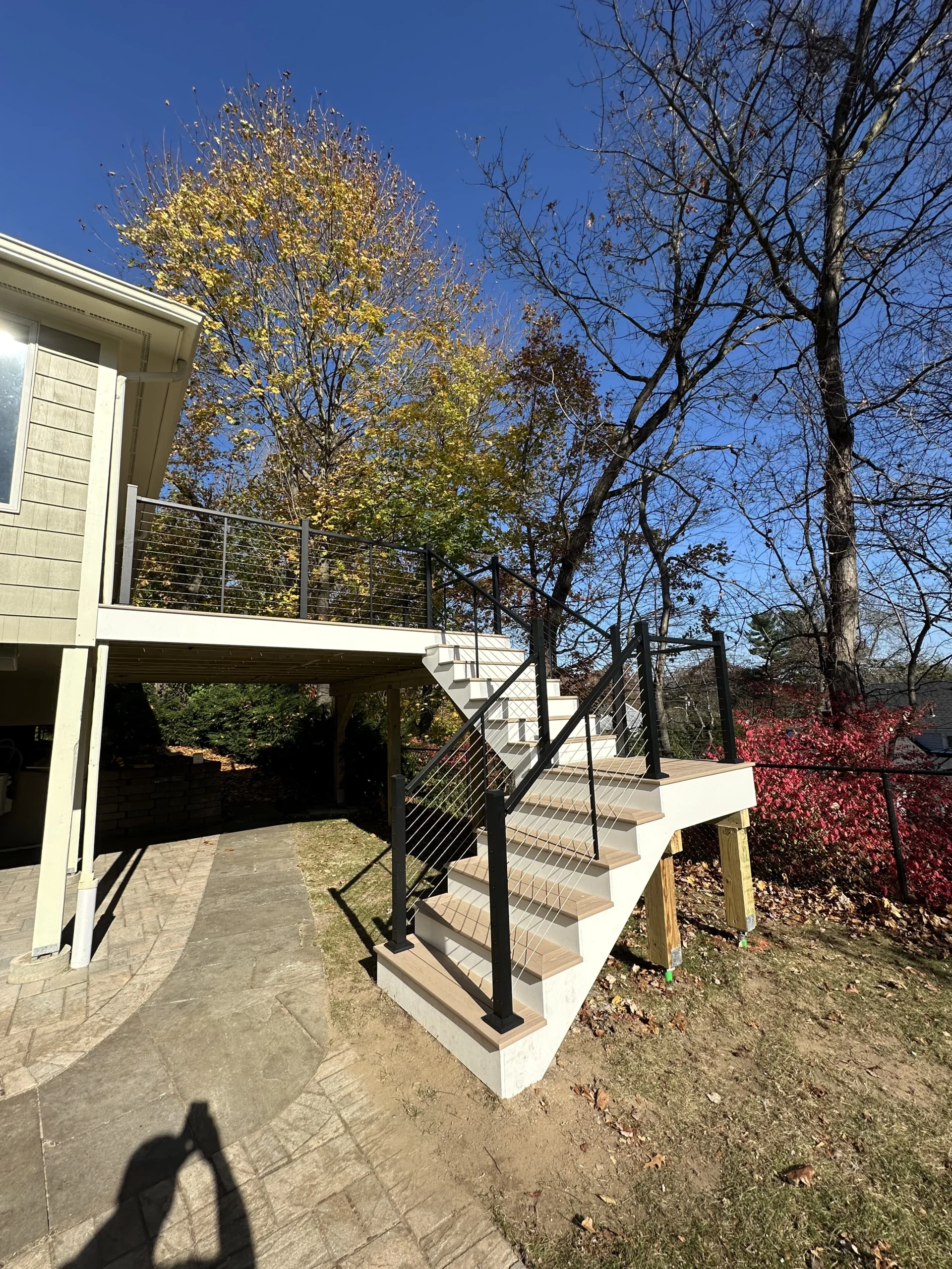 stairs, railing and deck installation