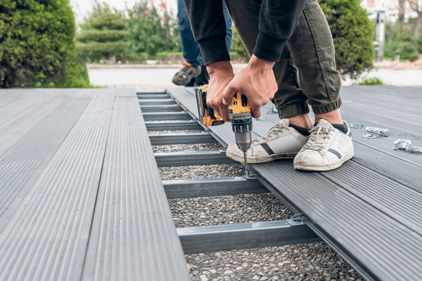 Install a Plastic Wood Deck - Newton Deck Builders